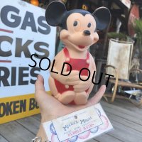 Vintage Disney Mickey Rubber Doll (B253)