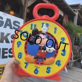 Vintage Disney Mickey Talking Clock (B254)