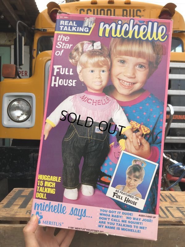 画像14: 90s Vintage FULL HOUSE Real Talking Michelle Doll (B269)