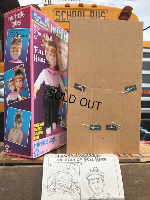 画像2: 90s Vintage FULL HOUSE Real Talking Michelle Doll (B269)