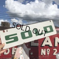 Vintage Sign SOLD (B279)