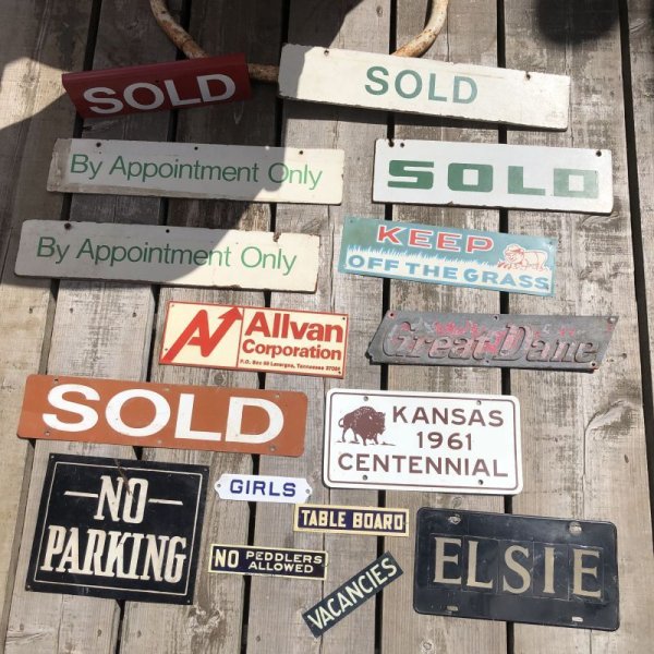 画像6: Vintage Sign TABLE BOARD (B273)