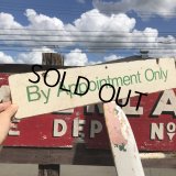 Vintage Sign BY APPOINTMENT ONLY (B277)