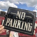 Vintage Road Sign NO PARKING (B270)