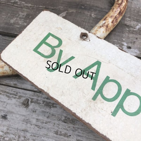 画像5: Vintage Sign BY APPOINTMENT ONLY (B277)