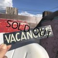 Vintage Sign VACANCIES (B274)