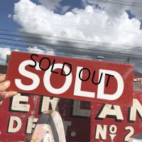 Vintage Stand Sign SOLD (B281)