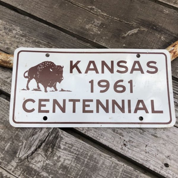 画像3: Vintage Sign KANSAS 1961 CENTENNE (B282)