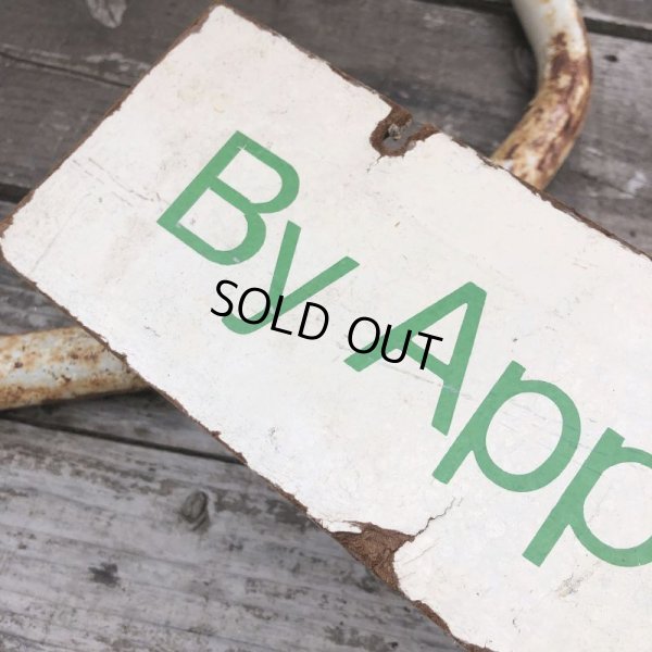 画像7: Vintage Sign BY APPOINTMENT ONLY (B277)