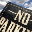 画像2: Vintage Road Sign NO PARKING (B270) (2)