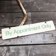 画像6: Vintage Sign BY APPOINTMENT ONLY (B277)