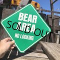 70s Vintage Cardboard Sign BEAR AREA (B311)