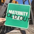 70s Vintage Cardboard Sign MATERNITY WARD (B304)