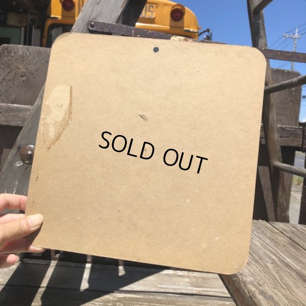 画像4: 70s Vintage Cardboard Sign NOTICE $50 (B318)