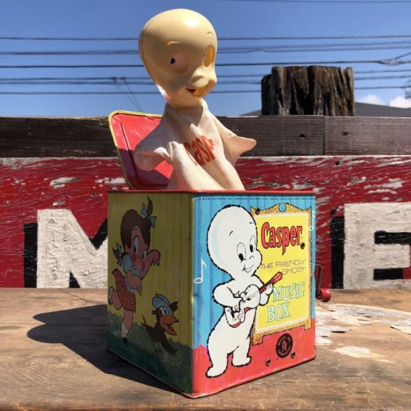 画像2: 60s Vintage Mattel Casper Jack in the Box (B329)