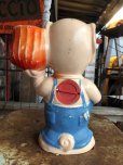 画像3: 50s Vintage Plastic Piggy Coin Bank (B342)