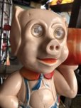 画像8: 50s Vintage Plastic Piggy Coin Bank (B342)