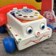 画像11: 70s Vintage Fisher Price Toys Chatter Telephone (B351)