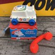 画像4: 70s Vintage Fisher Price Toys Chatter Telephone (B351)