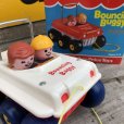 画像9: 70s Vintage Fisher Price Toys Bouncing Buggy #122 (B353)