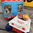 画像5: 70s Vintage Fisher Price Toys Bouncing Buggy #122 (B353)