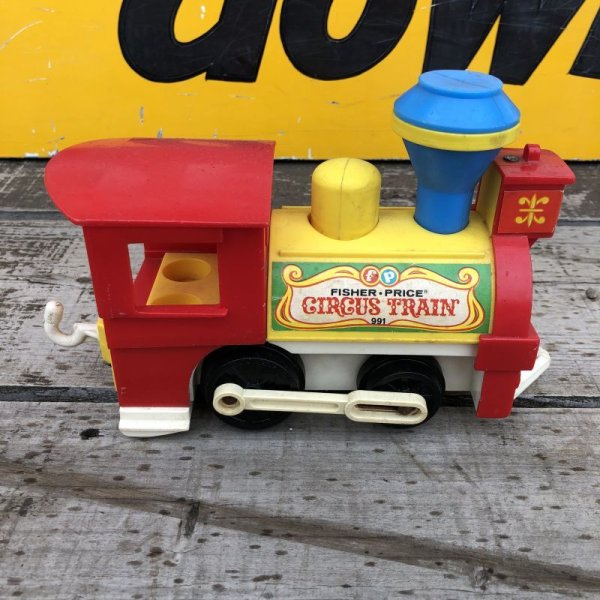 画像5: Vintage Fisher Price Circus Train #991 (B344)