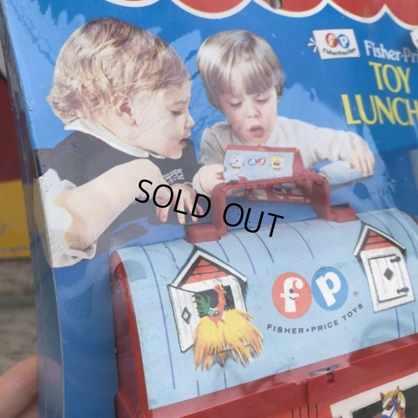 画像8: 70s Vintage Fisher Price Toys TOY LUNCH KIT #549  (B352)