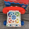 画像8: 70s Vintage Fisher Price Toys Chatter Telephone (B351)