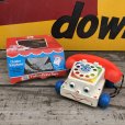 画像1: 70s Vintage Fisher Price Toys Chatter Telephone (B351) (1)