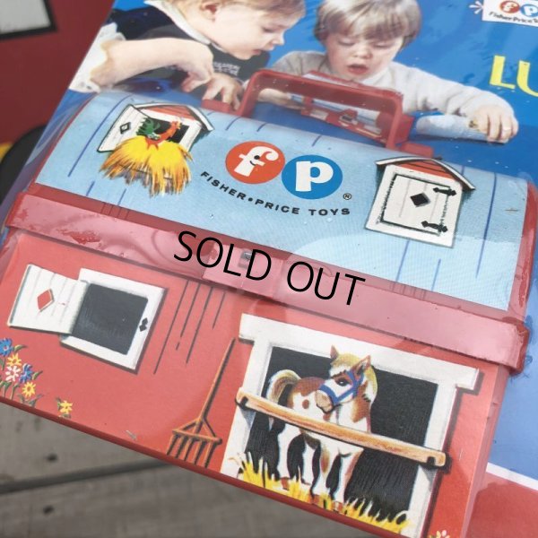 画像7: 70s Vintage Fisher Price Toys TOY LUNCH KIT #549  (B352)