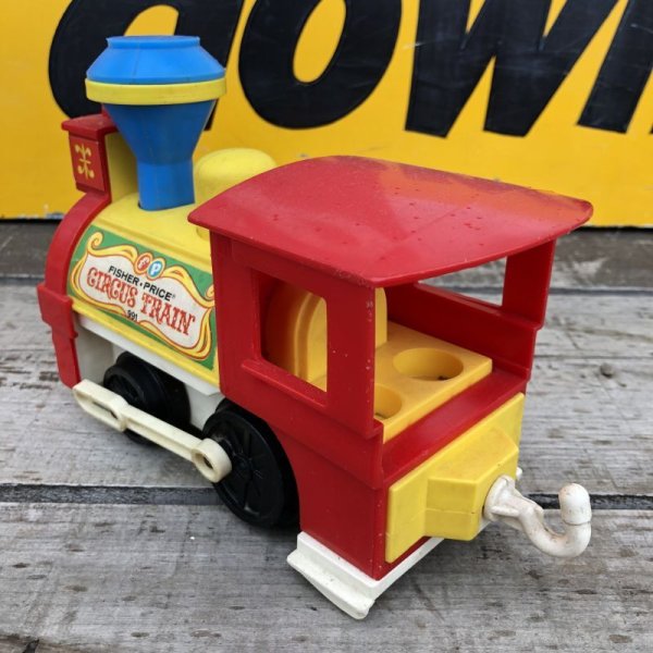 画像7: Vintage Fisher Price Circus Train #991 (B344)