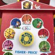 画像7: Vintage Fisher Price Music Box Teaching Clock (B343)