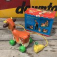 画像3: 70s Vintage Fisher Price Toys Molly Moo Cow #132 (B355)