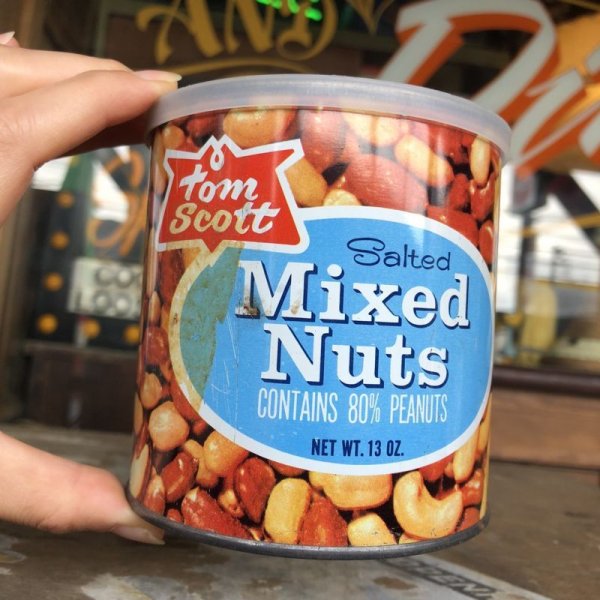 画像6: Vintage Tin Can Tom Scott Mixed Nuts (B359)