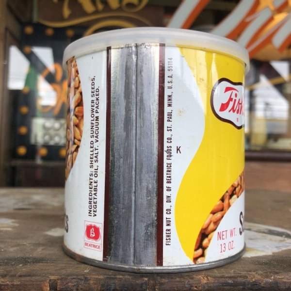 画像3: Vintage Tin Can Fisher's Sunflower Nuts (B361)