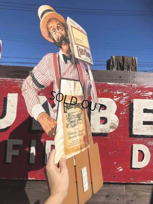 画像8: 80s Vintage Early Times Bourbon Whiskey Store Display (B364)