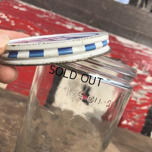 画像3: Vintage SKIPPY Peanut Butter Glass Jar 16oz (B368)