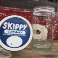 画像1: Vintage SKIPPY Peanut Butter Glass Jar 16oz (B368) (1)