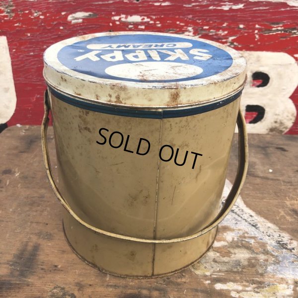 画像3: Vintage SKIPPY Peanut Butter Tin Can (B372)