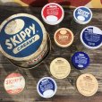 画像8: Vintage SKIPPY Peanut Butter Glass Jar 12oz (B364)