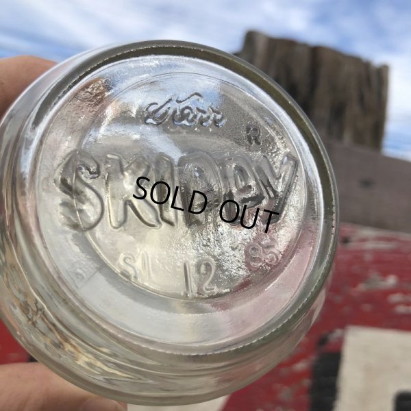 画像6: Vintage SKIPPY Peanut Butter Glass Jar 12oz (B363)