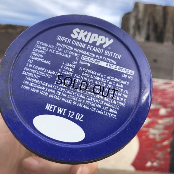 画像7: Vintage SKIPPY Peanut Butter Glass Jar 12oz (B363)