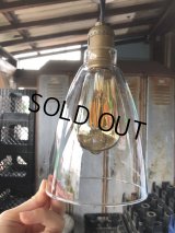 Vintage U.S.A Glass Lamp Shade Globe (B379)