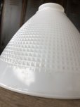 画像9: Vintage U.S.A White Milk Glass Lamp Shade Globe (B374)