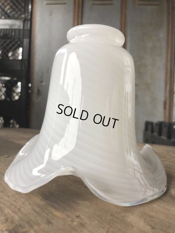 画像7: Vintage U.S.A White Milk Glass Lamp Shade Globe (B377)