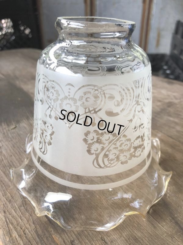 画像7: Vintage U.S.A Glass Lamp Shade Globe (B378)