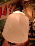 画像11: Vintage U.S.A White Milk Glass Lamp Shade Globe (B376)