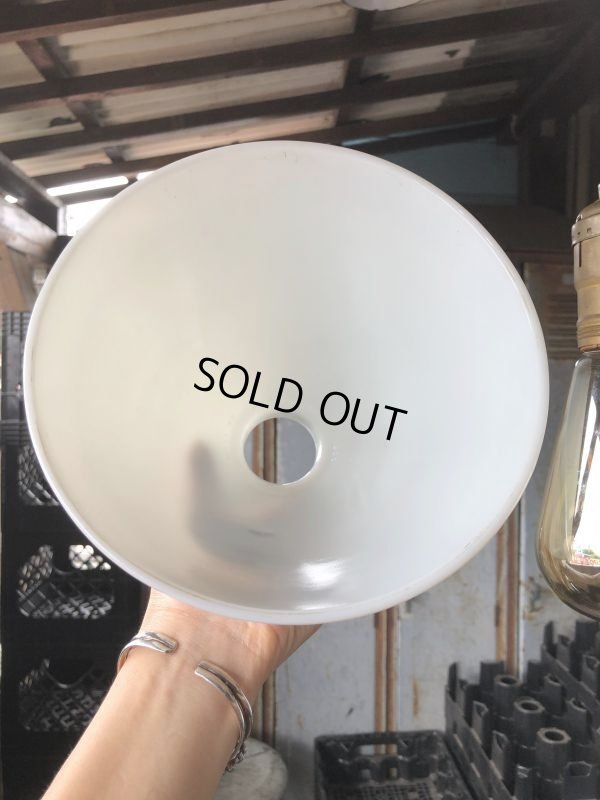 画像4: Vintage U.S.A White Milk Glass Lamp Shade Globe (B374)