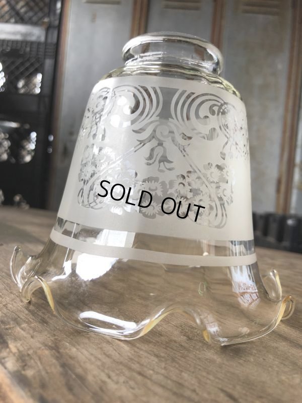 画像6: Vintage U.S.A Glass Lamp Shade Globe (B378)