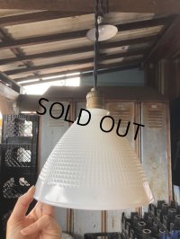 Vintage U.S.A White Milk Glass Lamp Shade Globe (B374)